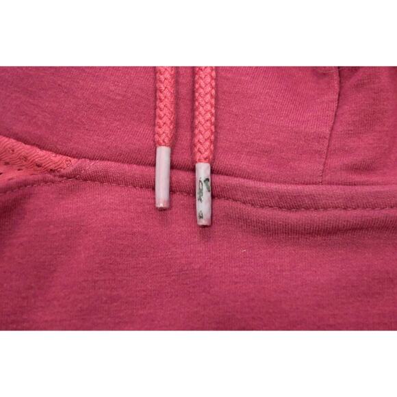 Under Armour Loose Turtleneck Sweater Sweatshirt Performance Dark Pink Womens XL - Picture 12 of 12